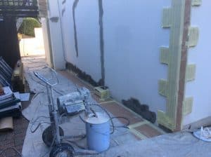 masking walls spray wall coating