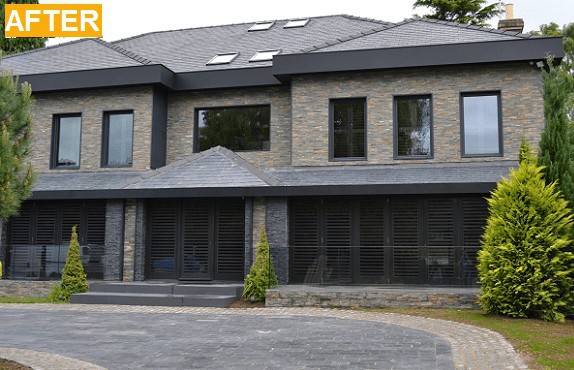 After Slate Cladding After Slate Cladding