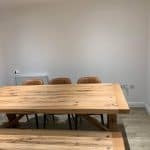 before kitchen diner wall